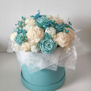 Flower Box Turkusowy